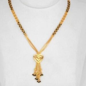 Chain Mangalsutra Design In Gold