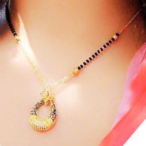 Latest Gold Chain Mangalsutra Design
