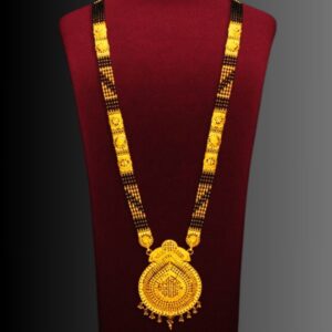 Gold Mangalsutra Design for bridal