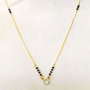 Latest Gold Modern Mangalsutra Design With Price