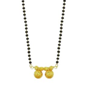Simple Long Mangalsutra Designs In Gold