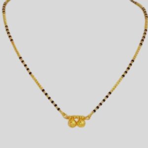 Gold Marathi Mangalsutra Designs For Women