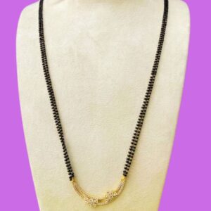 Gold Short Mangalsutra Design