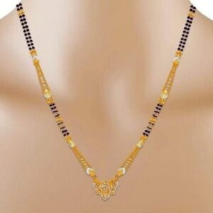Latest Short Mangalsutra Design
