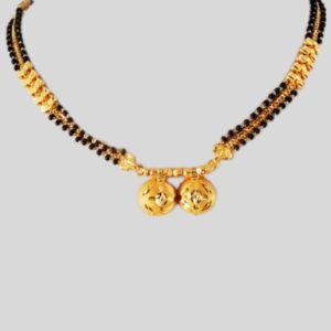 Short Mangalsutra Designs Gold Latest 2024