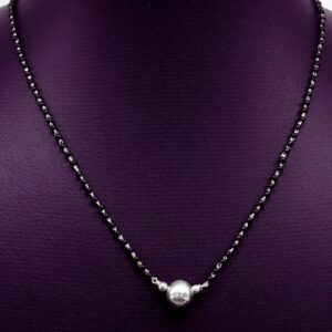 pure Silver Mangalsutra Design With Price