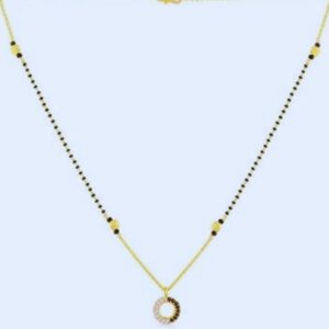Women silver mangalsutra design 2024
