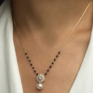 Silver Mangalsutra Design latest