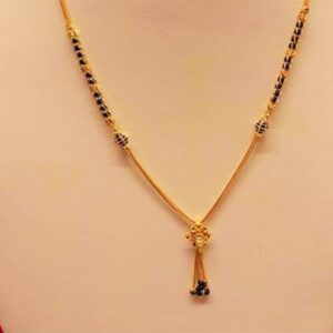 Simple Mangalsutra Designs Gold