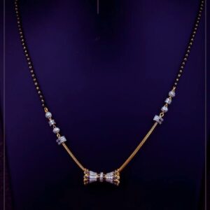 Silver Womens Mangalsutra Design